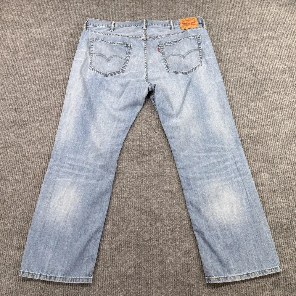 Levis 559 Jeans Mens 40x32 Blue Light Wash Relaxed Straight Denim Casual Pants